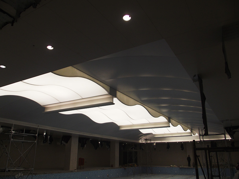 游泳池用防火燈罩布 游泳池用防火燈罩布